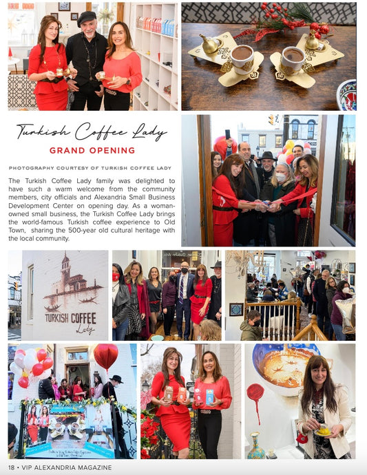 Turkish Coffee Lady Continues to Grow