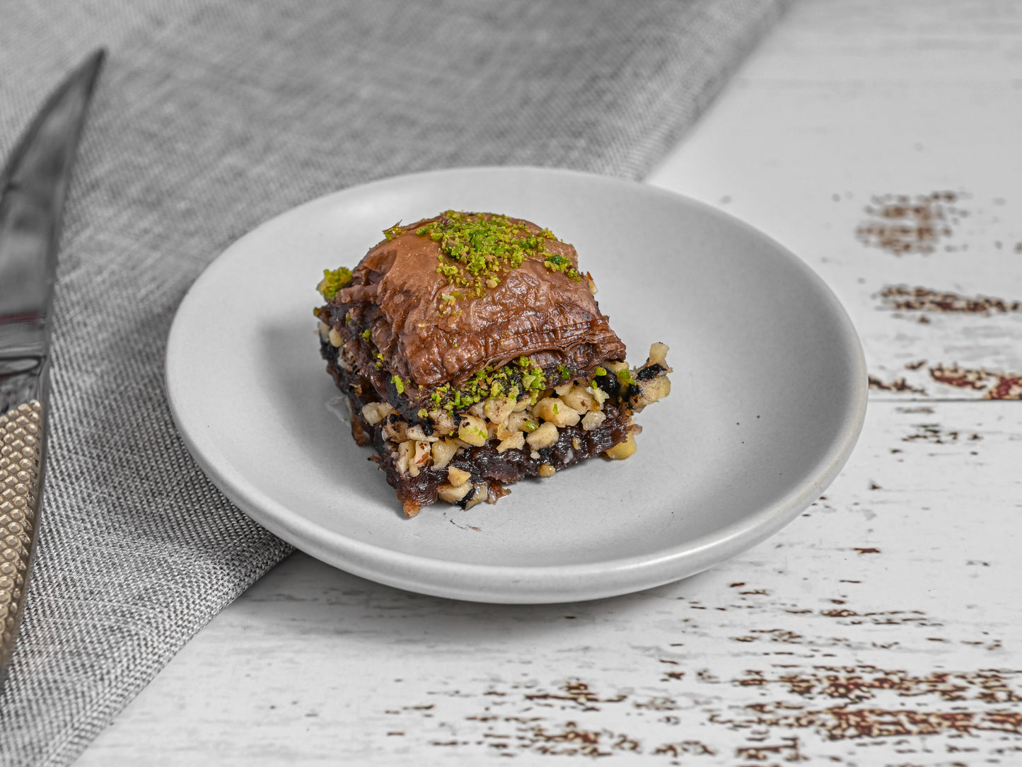 Baklava with Chocolate and Hazelnut