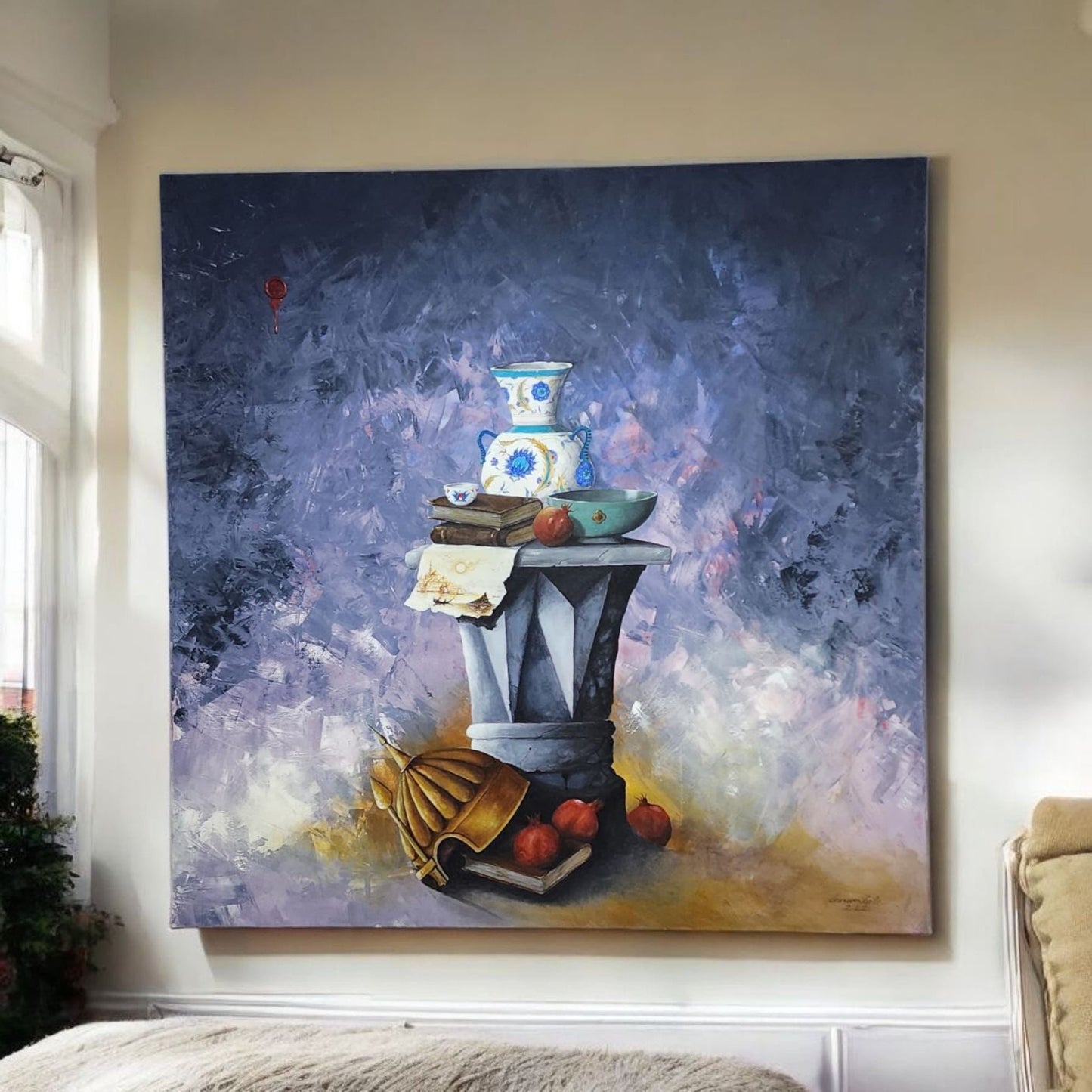 “Still Life of Time” – Original Oil Painting by Hasan Kale