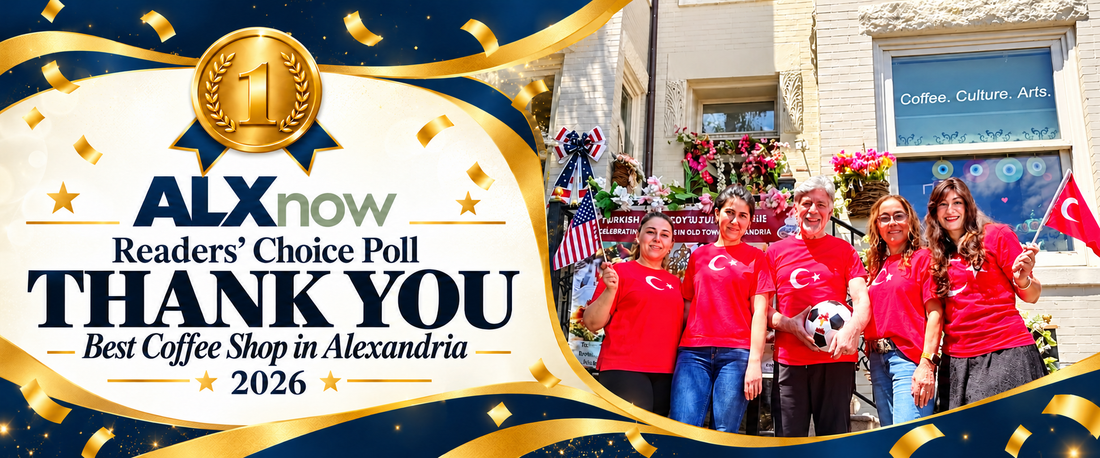 Turkish Coffee Lady Wins ALXnow Readers’ Choice Poll for Best Coffee Shop in Alexandria