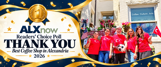 Turkish Coffee Lady Wins ALXnow Readers’ Choice Poll for Best Coffee Shop in Alexandria